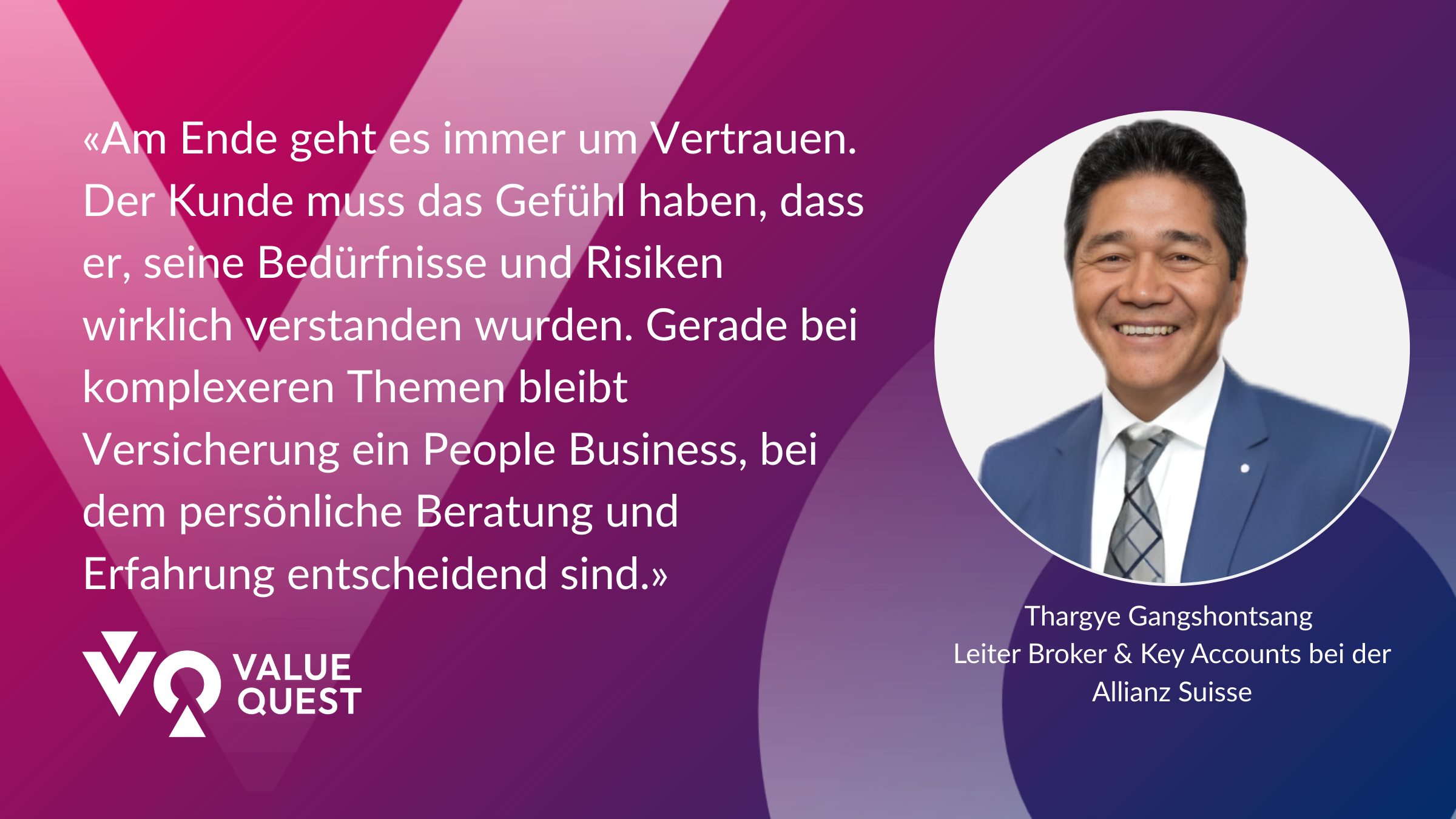 Interview zur Zusammenarbeit zwischen Versicherungsbrokern und Versicherern im Schweizer Markt mit Allianz Suisse im Rahmen des Broker Panel Schweiz 2025.